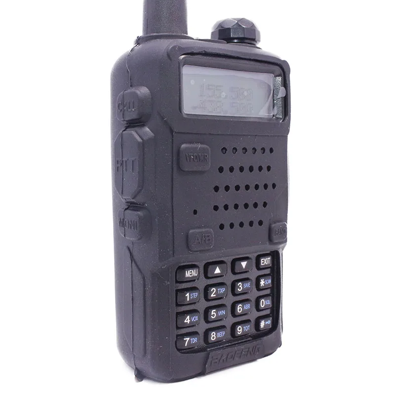 5 шт. Baofeng UV-5R иди и болтай Walkie Talkie “иди и резиновая кобура Чехол для Baofeng UV-5R УФ 5R UV5R UV-5RE DM-5R 2 way Радио