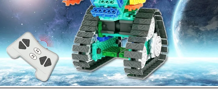 Blocos de Construção Todas as Marcas Educação para Crianças Robô Faça Você Mesmo Compatíveis Tijolos Controle Remoto Bloco Técnica Haste Brinquedo rc Kit 9 High Quality Brinquedos e hobbies