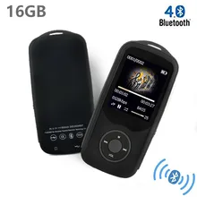 2017 New 100% Original RUIZU X06 16G Bluetooth MP3 Player 1.8 Inch 100hour High Quality Lossless Recorder FM Radio Sports mp3