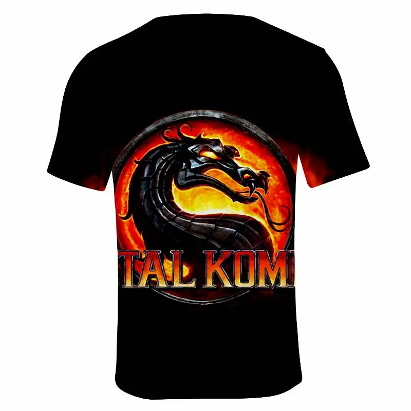 Летняя 3D футболка Mortal Kombat 11, Мужская и Женская Популярная футболка, высокое качество, мягкая классическая Футболка Harajuku Mortal Kombat 11 Top