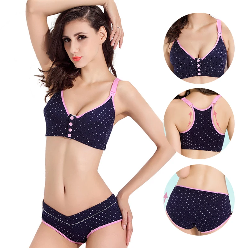 

BreastFeeding cotton Maternity bras prevent sagging for women soutien gorge allaitement Nursing Bras pregnant underwear hot