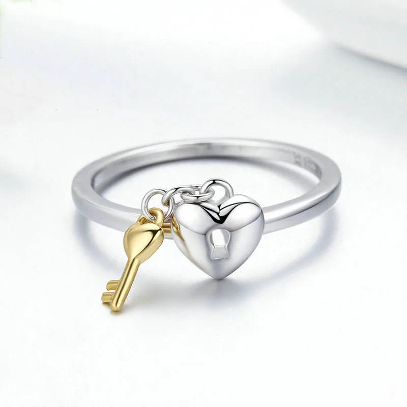 Lefeng Новое поступление True Love ключ 925 Серебряное кольцо для Для женщин|925 sterling silver