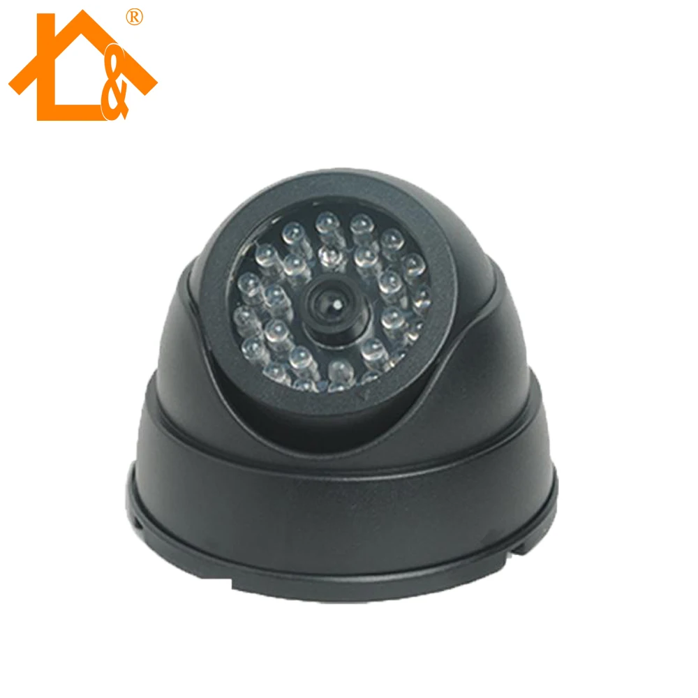 Buy Simulation Camera False Security Camera with Red