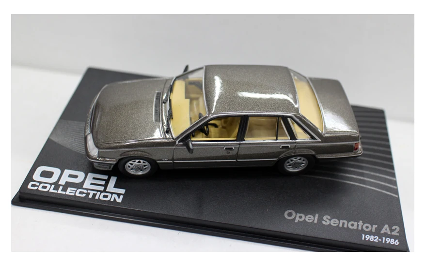 Фабричный 1:43 OPEL Senator A2 1982-1986 игрушечный автомобиль из сплава, игрушки для детей, литая модель автомобиля, подарок на день рождения