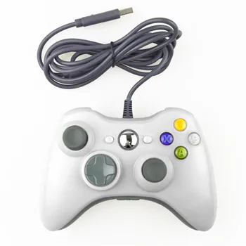 

USB Wired Gamepad For Xbox 360 Controller Joystick For Official Microsoft PC Controller For WinXP / XP-64 / Vista / Vista-64