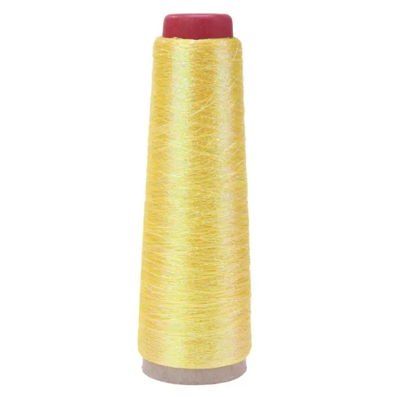 9 цветов, нить для шитья, блестящая пряжа для вышивки крестиком, нить для шитья, тканые нитки для вышивки, вязальная шелковая линия, текстильная металлическая пряжа - Цвет: 09