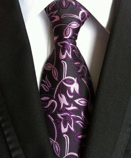 Модный классический мужской галстук в клетку, Полосатый жаккардовый Шелковый галстук, деловой формальный свадебный галстук 8 см, 1200 игл - Цвет: Y-130