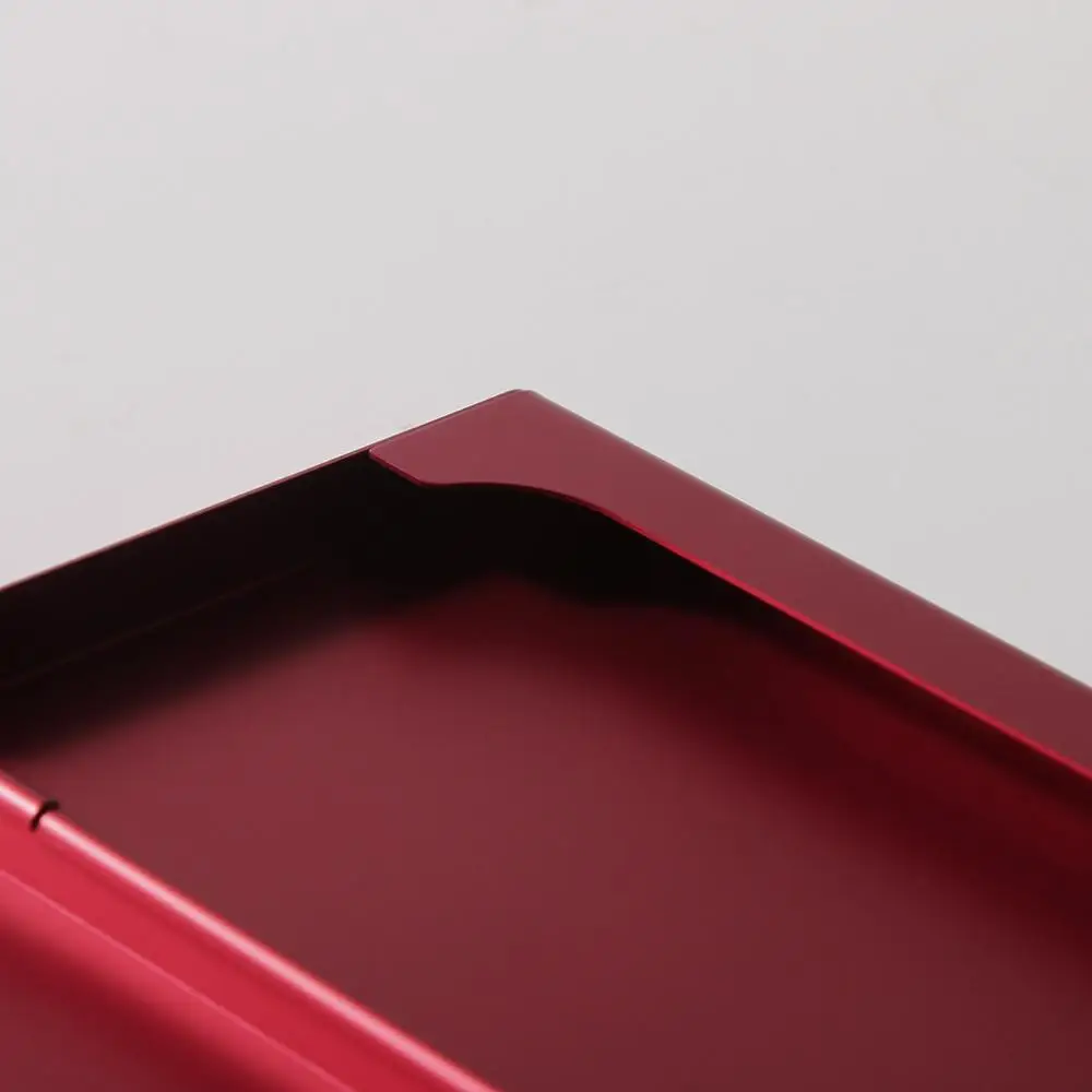 Водонепроницаемый Креативный Металлический футляр для карт чехол блестящий