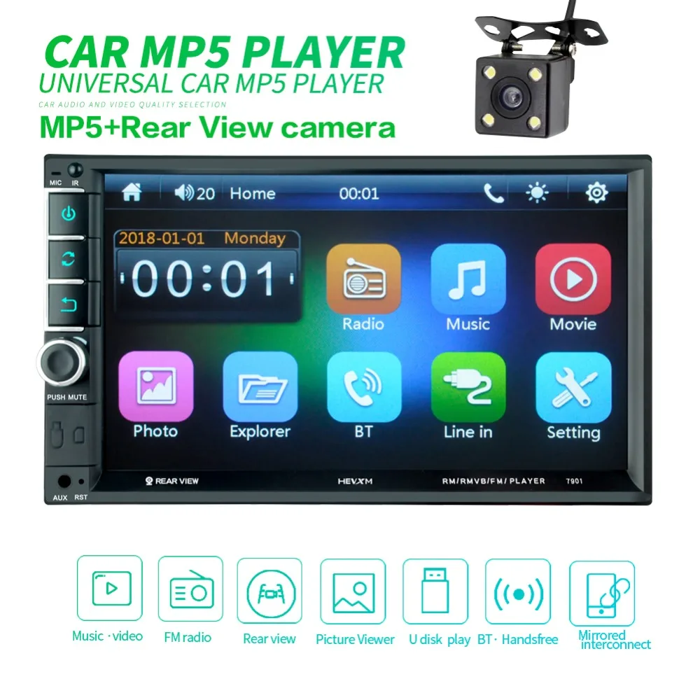

2din Car Radio Android multimedia player Autoradio 2 Din 7'' Touch screen GPS Bluetooth FM auto audio stereo