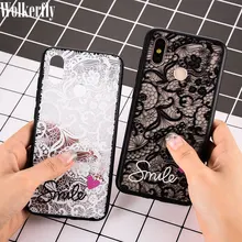 Чехол для телефона с сердечками и кружевными цветами для Xiao mi PocoPhone F1 mi A2 Lite на красную заднюю панель mi 6 Pro 6A 4X 5A 5 Plus Note6 из жесткого поликарбоната+ ТПУ