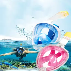 Новая маска для дайвинга, широкие дышащие подводные очки для плавания для взрослых, чтобы предотвратить поток воды, небьющаяся