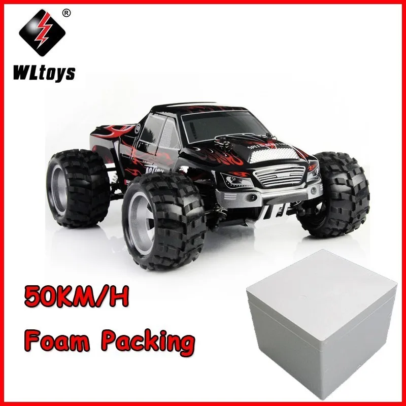 WLtoys A979 A RC высокоскоростной автомобиль 2 4 ГГц 2CH 1:18 4WD Багги внедорожник на