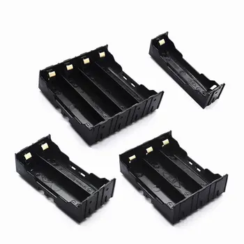 

18650 Cell Battery Holder Storage Box Case 1x 2x 3x 4x 18650 DIY Open Wire Pins Drop Shipping