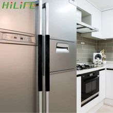 HILIFE 2 шт./компл. чехол на дверные ручки двухсторонняя домашняя отделка кухни инструменты пылезащитные крышки Ручка дверцы холодильника протектор