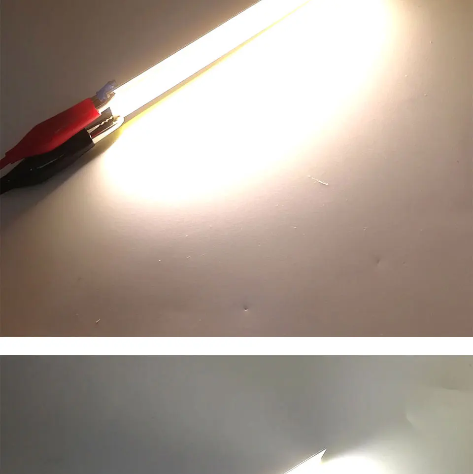 108x15MM 4W Warm Cool White COB LED Light Source Strip Bard Lights DC12V 500LM LED Lamp Bulb DIY Car House Lighting (7)