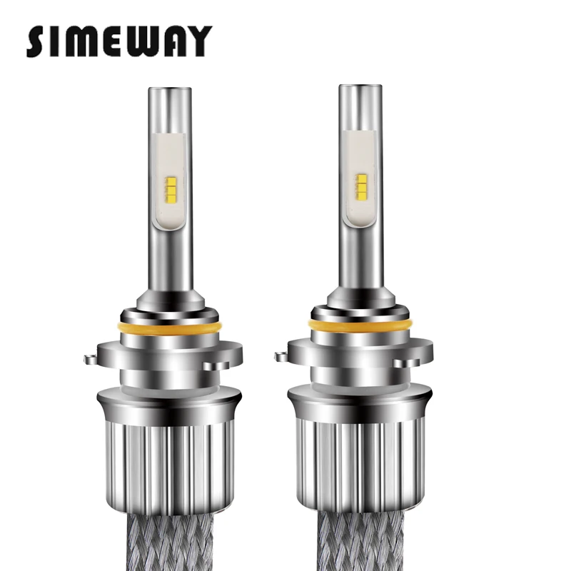

Simeway 9005 HB3 LED Headlight lamps ZES Chip H1 H4 H11 H3 H27 881 9012 H13 9004 CAR LED Bulbs 6000K White h7 55w 12v LED lights