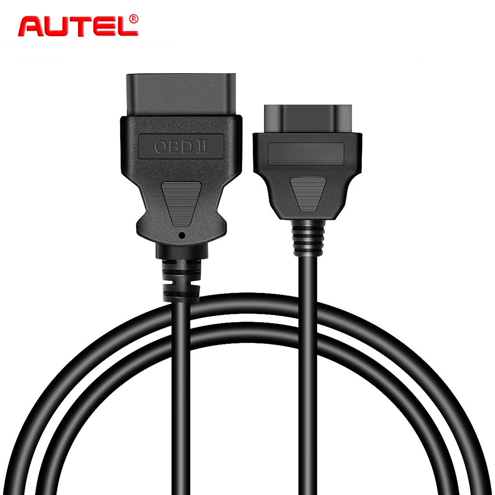 Obd2 Diagnosztikai Szerszám Hosszabbító Kábel 16 Tűs Hím És 16 Tűs Nőstény Obdii Csatlakozó 16Pin Férfi És 16 Pontos Női Elm327 Obd Kiterjesztés