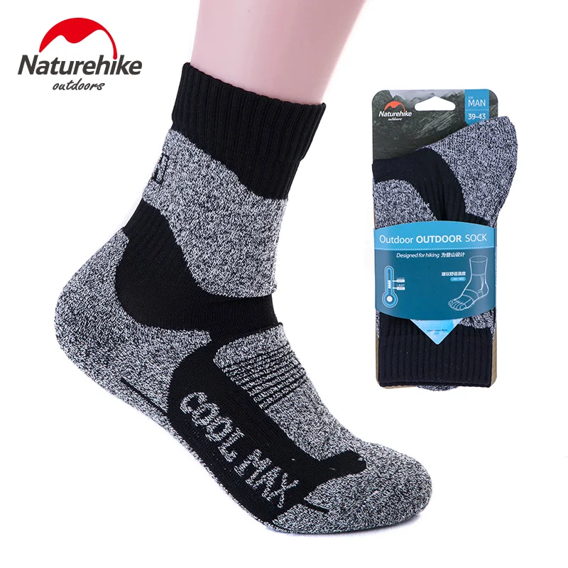 2pair new Naturehike Professional Outdoor Snow Sports socks Peak Hiking