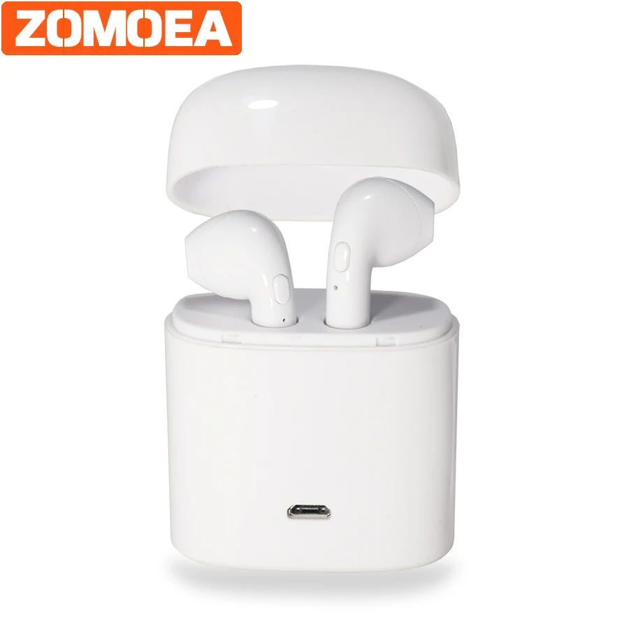 Беспроводной стерео гарнитура двойной bluetooth наушники для iPhone Xiaomi Samsung микрофон