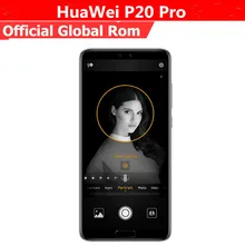 Internationale Versie Huawei P20 Pro CLT-L29 Mobiele Telefoon Kirin 970 Android 8.1 6.1