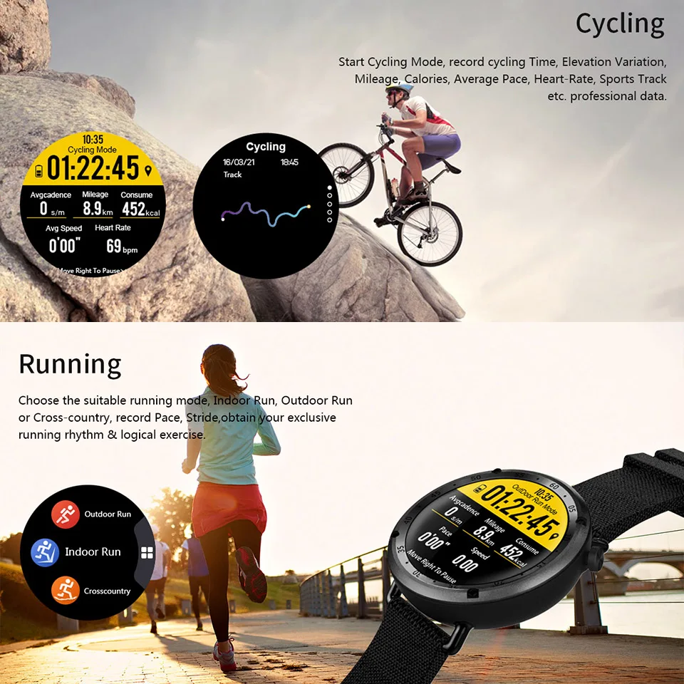 TimeOwner L19 Смарт часы gps наручные Мульти Спорт режим Водонепроницаемый MTK2503 Тесты