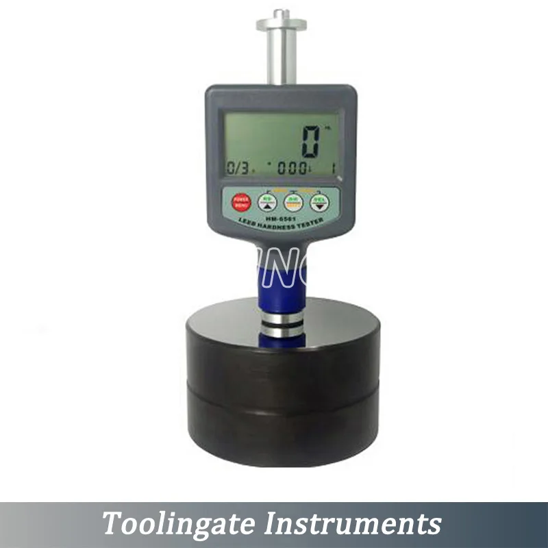 

Digital New HM6561 Rebound Metal Hardness Tester 200~900 HLD Hardness Gauge hardness meter with Iron Block HM-6561