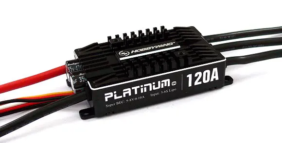 Aerops щеточный электронный регулятор скорости HOBBYWING Platinum 120A V4 RC модель бесщеточный двигатель esc Скорость контроллер подходит для 505 550 600 RC вертолет