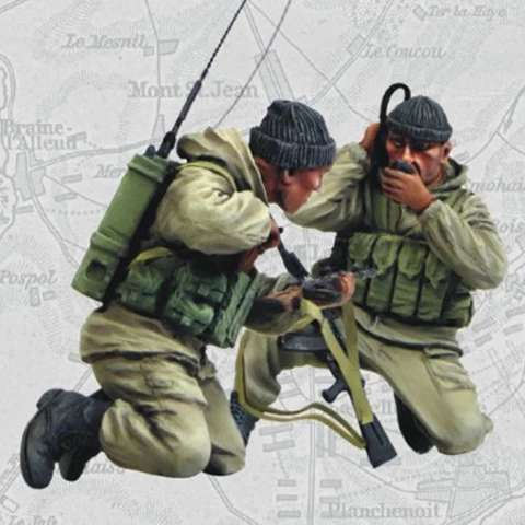 1/35 набор из смолы для солдат спецназа России пять человек GK комбинация военной