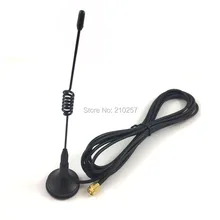 Китай склад 10 шт. Gsm антенна 433 МГц 5dbi SMA Мужской для радиостанции с кабелем 150 см магнитной основой