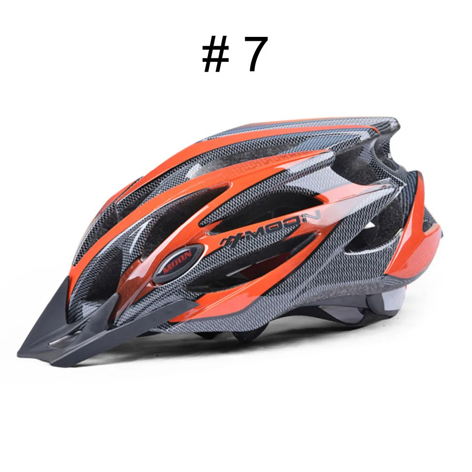 MOON велосипедный шлем 52-64 см велосипедный шлем ультралегкий велосипедный шлем дорожный горный MTB шлем - Цвет: Regular Color 7