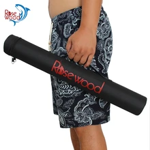 Высокое качество палисандр 57 см холст Рыболовная Сумка Открытый Fly удилище трубка чехол для путешествий холст рыболовная трубка сумка для переноски