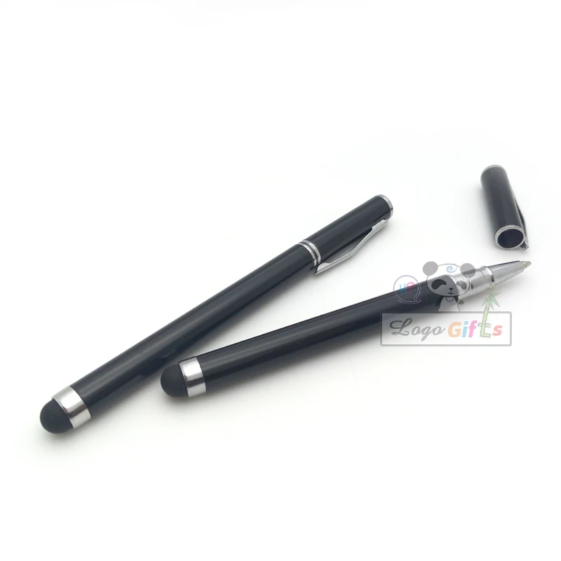 

Cheap Cap stylus ballpoint pens for All smart phones mini stylus pen 5 pcs a lot best gift for father