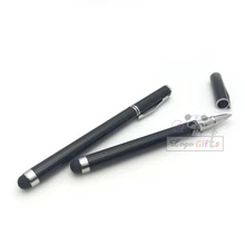 Cheap Cap stylus ballpoint pens for All smart phones mini stylus pen 5 pcs a lot best gift for father colorful finger stylus for ndsi dsi 5 stylus set