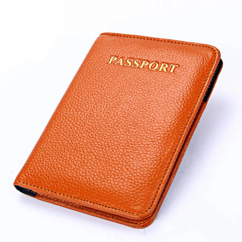 HZB002 passport wallet brown