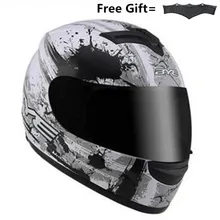 Azul Da Motocicleta Da Bicicleta Da Sujeira Capacete Preto Brilhante Rua Kart Bandido hilldown casco Capacete de Motocross Rosto Cheio Capacetes de Protecção