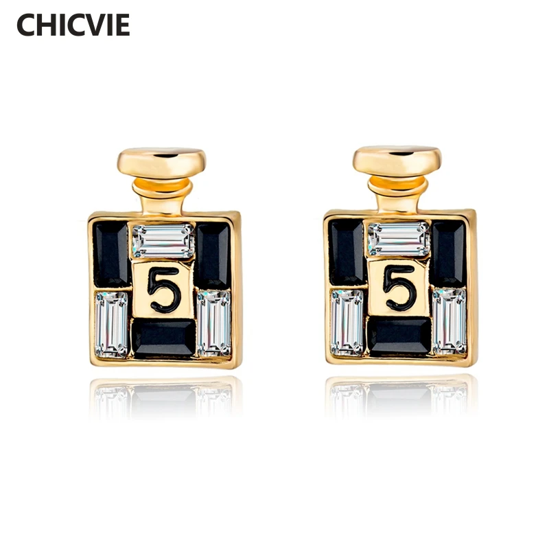 

2015 Bijoux New Brand Jewelry Crystal Earrings For Women Luxury Gold Plated Stud Earring Fashion Party Wedding Brincos SER150066