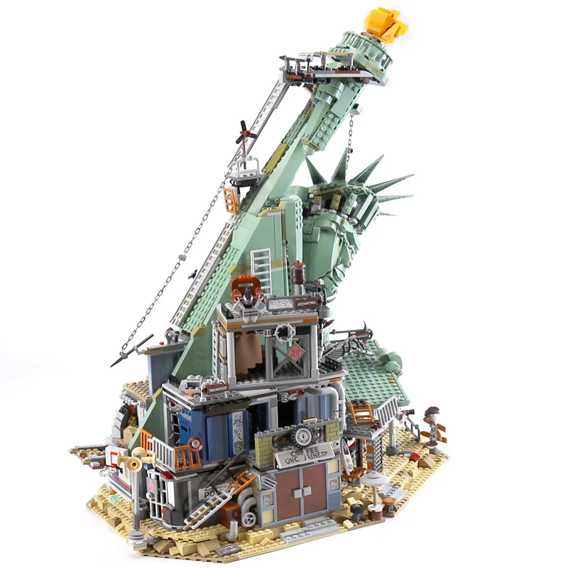 DHL 45014 фильм 3560 шт Совместимость с Legoing 70840 Добро пожаловать в apocalypseberg Набор