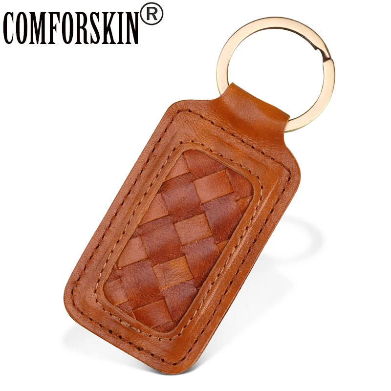

COMFORSKIN 100% Genuine Leather Vintage Key wallets New Arrivals Multi-function Key Housekeepers Unisex Key Holder 2018 Hot Sale