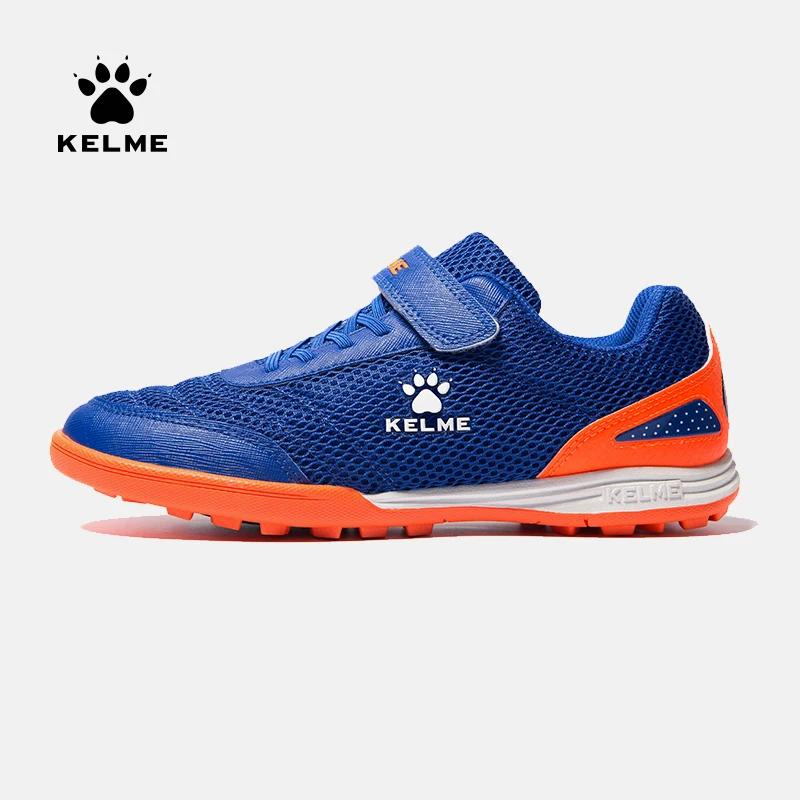 Детские футбольные бутсы KELME HG Sole оригинальные кроссовки детские уличные ботинки