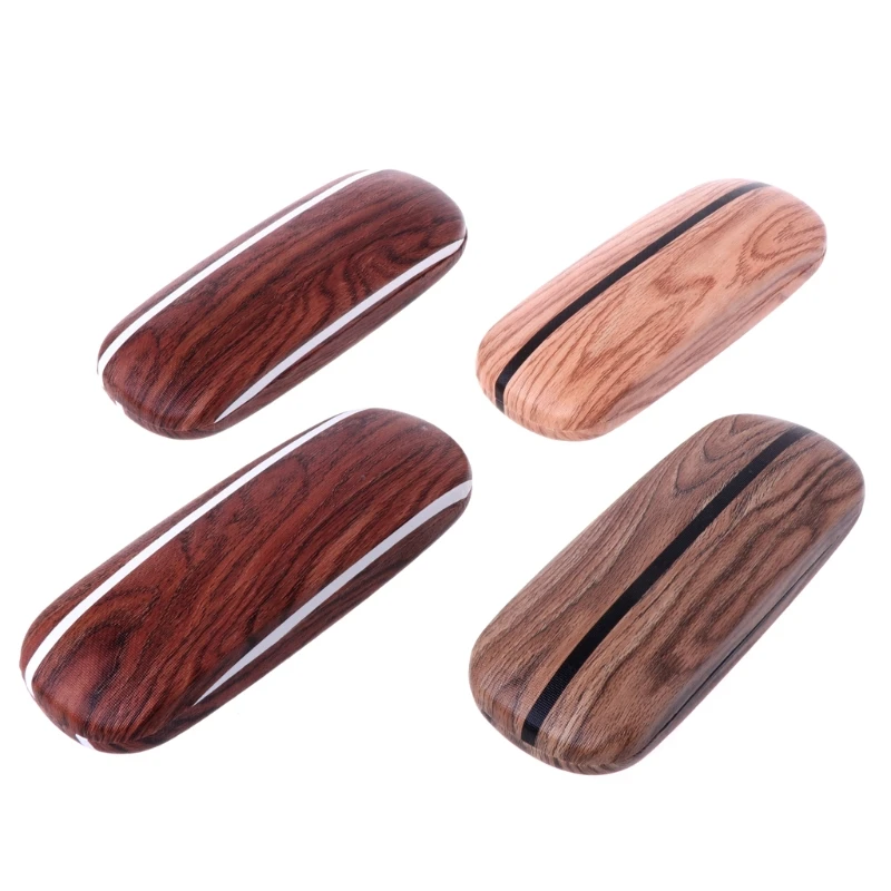 

Portable Wood Grain Hard Eye Glasses Case Eyewear Box Sunglasses Protector Bag