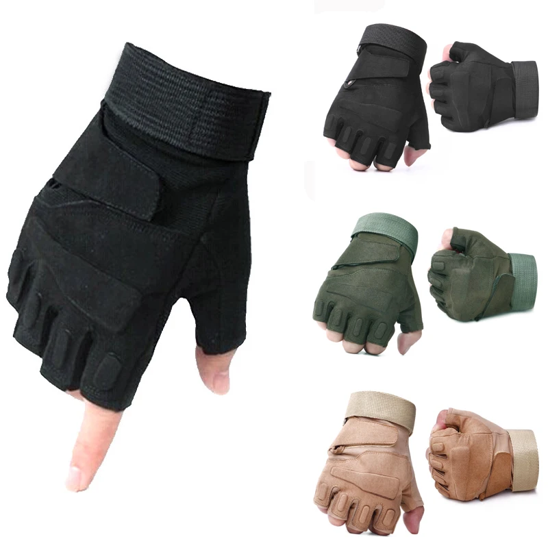 

New Half Finger Fitness Training Running Gloves for Men Women's Gym Weight Lifting Body Building Workout Training Gloves