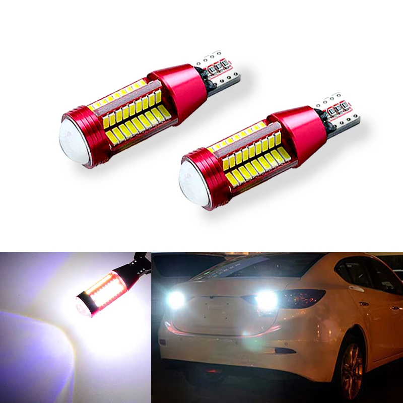 

2x T15 LED Wedge Bulb W16W Lamp Light Canbus Automobiles Reverse Light For Mazda 8 cx-3 cx3 cx-5 cx5 8 cx 5 m8 rx8 mazda m5 2008