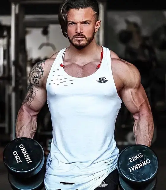 

2019 new summer vest cotton gym training breathable hole sports vest