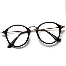 Женские Мужские Винтажные круглые очки оправа очки в ретро-стиле оправа очки Goggle Oculos T8
