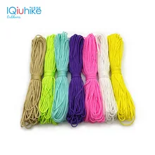 IQiuhike Paracord 2mm 50FT 100FT (31Meters) One Stand Cores Paracord Rope Cuerda Escalada Paracorde Bracelets Paracord