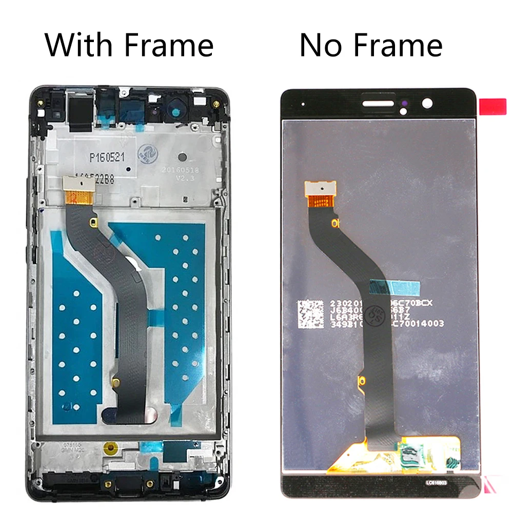 OTMIL Новинка для HUAWEI P9 Lite ЖК-дисплей сенсорный экран Рамка дигитайзер Замена для HUAWEI P9 EVA-L09 EVA-L19 lcd 5,2"