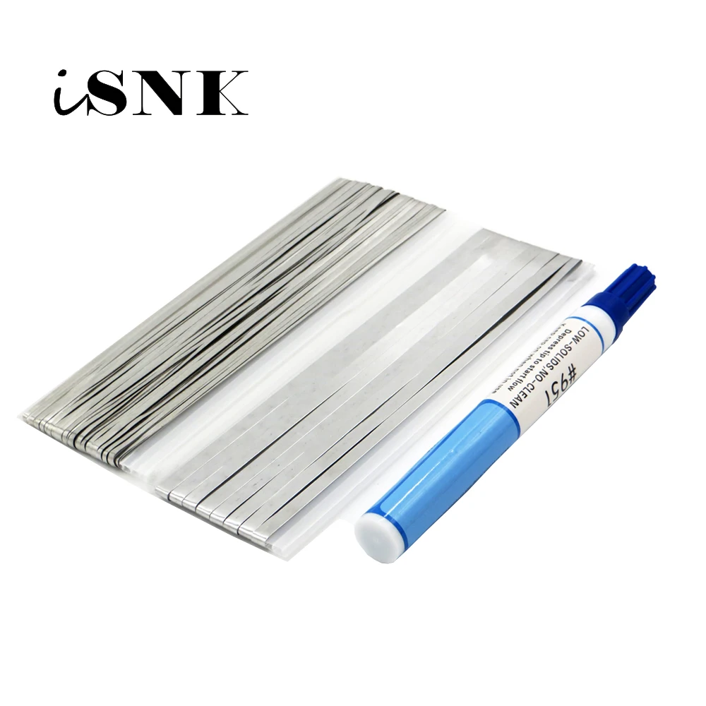 

20 Meters Tabbing Tab Wire + 2 Meters PV Ribbon Bus Wire + 1pc 951 Soldering Rosin Flux Pen For DIY Soldering Solar Cell Panel