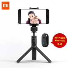 Xiaomi Selfie Stick складной штатив Bluetooth Selfiestick с беспроводным затвором селфи палка для iPhone Android Xiaomi