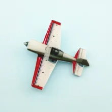 

Plane With 5cm Ruler Acrylic Badge, Practical Creative Clothes Brooch, Utility Plastic Airplane Backpack Medal