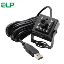 10pcs IR LED Night Vision cmos OV7725 Web CCTV Video mini box usb endoscope camera